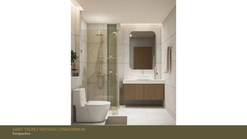 Saint Tropez Naithon — layout A 30.62 m²: bathroom