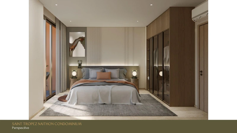 Saint Tropez Naithon — layout A2 46.58 m²: bathroom