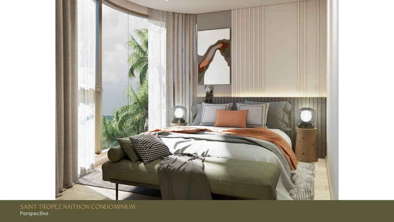 Saint Tropez Naithon — layout A3 66.15 m²: bathroom