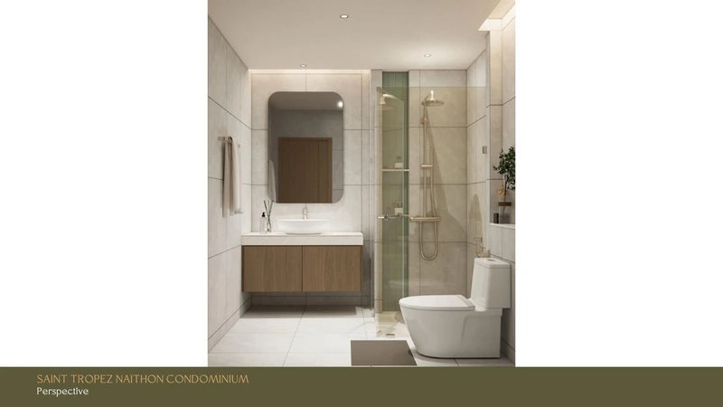 Saint Tropez Naithon — layout A4 37.42 m²: bathroom