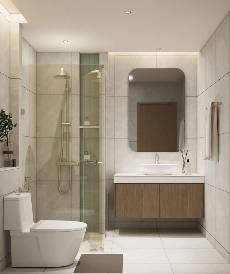 Saint Tropez Naithon — планировка A5 35.67 м²: санузел