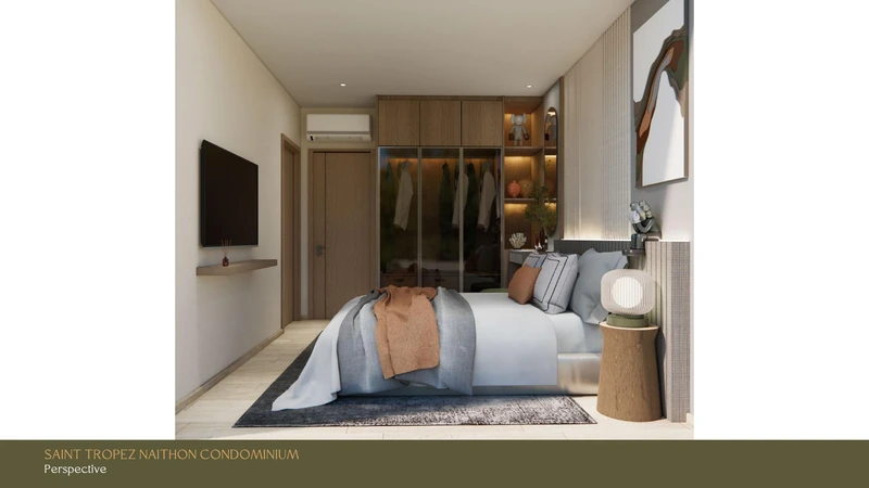 Saint Tropez Naithon — layout B1 49.85 m²: bathroom