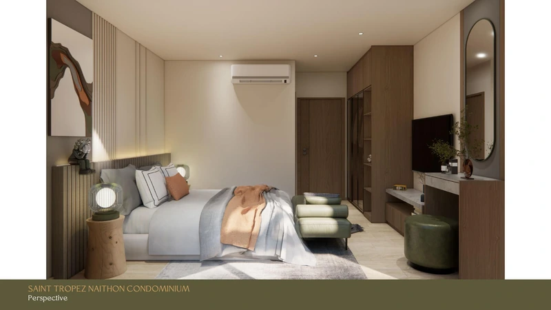 Saint Tropez Naithon — layout B2 66.4 m²: bathroom