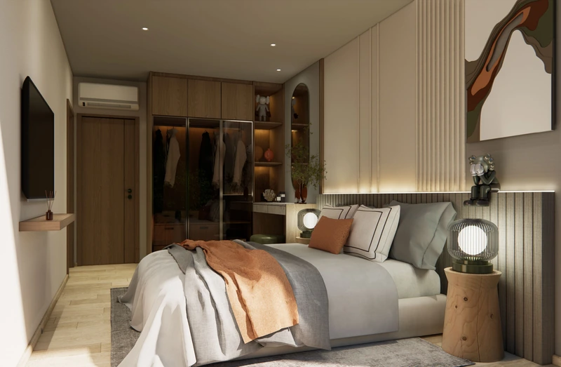 Saint Tropez Naithon — планировка C1 67.5 м²: санузел